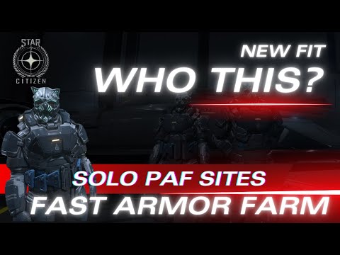 Efficient Solo Farm PAF Sites | Favorite Armor Sets |Star Citizen 4.1