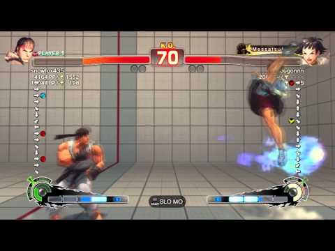 snowfox435 [Ryu] vs. syougonnn [Makoto] - PSN SSF4 Arcade Edition