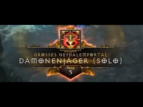 Diablo 3 Season 21 Rank 5 GOD-DH 141 Solo Grift.