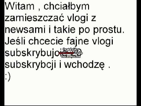 Bardzo fajny początkowy vlog typu poranny rock