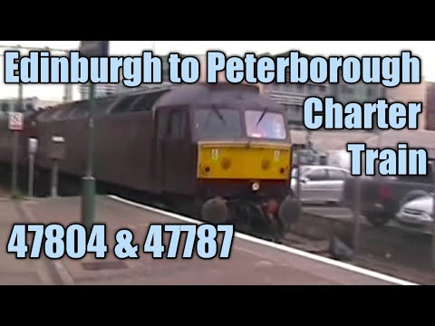 Edinburgh to Peterborough Charter Train - 06/06/08