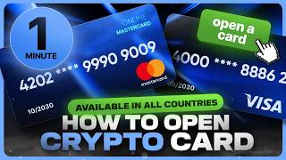 How To Open A No KYC Crypto Card In 70 Seconds...