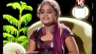 Kathi Karthika Exclusive Interview With Baby Geethika | V6 News video