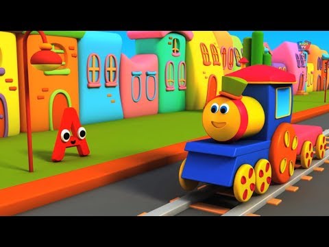 Bob le train | aventure alphabets | apprendre l'abc en français | Bob And Abc | Alphabet Adventures