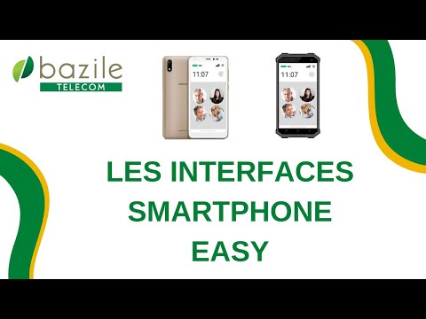 Présentation de l'interface smartphone EASY - Bazile Telecom