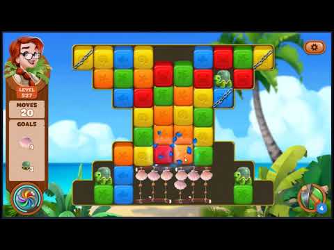 Lost Island Blast Adventure Level 527 - NO BOOSTERS 🏝️ | SKILLGAMING ✔️