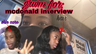 GRWM FOR MY INTERVIEW AT MCDONALDS + interview tips