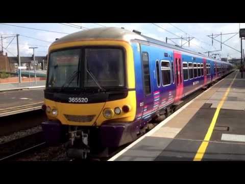 Class 365 Departing Finsbury Park 13/07/14
