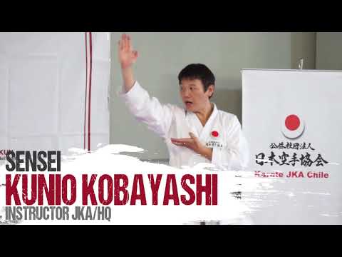 Promo - Gasshuku JKA 2018 - Shihan Kunio Kobayashi