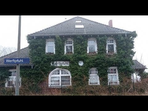 Der alte Bahnhof in Werftpfuhl