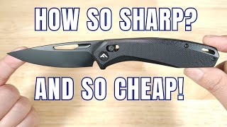 2025 STILL THE BEST BUDGET EDC KNIFE UNDER $18 FLISSA FOLDING EDC KNIFE WITH AXIS LOCK REVIEW!