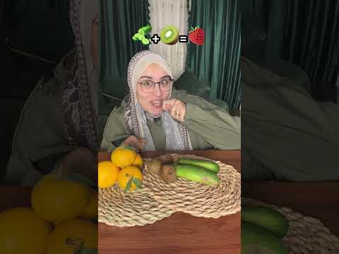 لو حطيت  طماطم مع برتقال 🍊 هيطلع طعمها مانجو!!🥭