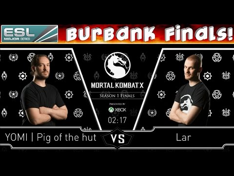 Match 06 - Mortal Kombat X: Burbank Season 1 Finals - Pig Of The Hut vs Lar