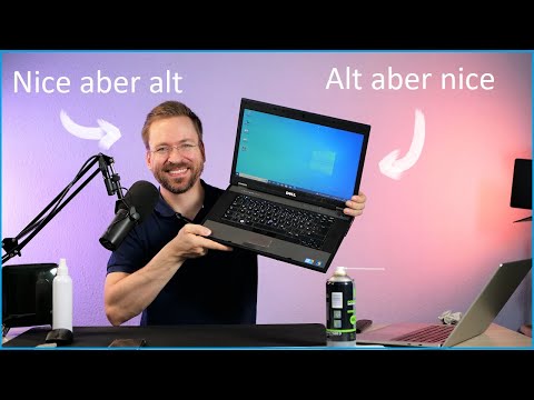 Völlig fertiges DELL Notebook vor dem Schrott gerettet und nice verbessert - Moschuss