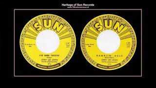 (1962) Sun 374 (0:00) &#39;&#39;I&#39;ve Been Twistin&#39;&#39;&#39; b/w (3:15) &#39;&#39;Ramblin&#39; Rose&#39;&#39; Jerry Lee Lewis