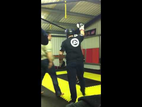 Baptist Minister and Martial Arts Expert take the fight to domestic violence.