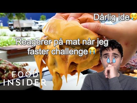 Reagerer på mat når jeg faster challenge😭( Dårlig ide ) 😢