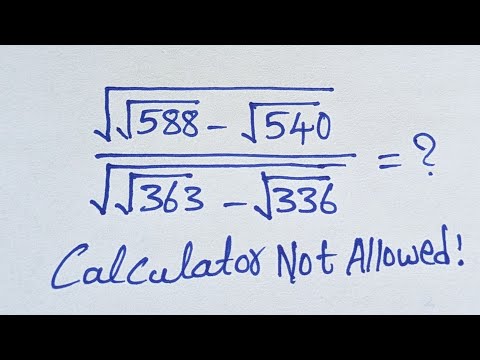 A Nice Square root math problem ||  mathematics ✍️