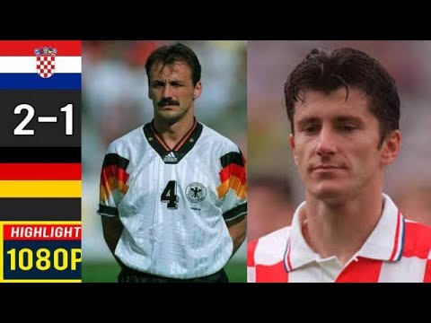 Germany 2 x 1 Croatia (Klinsman, Suker, Boban) ●UEFA Euro 1996 Extended Goals & Highlights