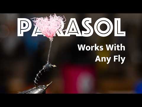 Parasol Black Beauty Midge - Great Technique for Rising Trout