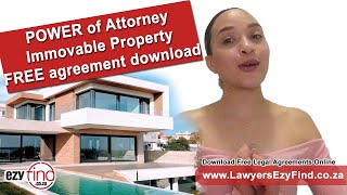 Power of attorney to sell immovable property best guide explained for South Africans 2021