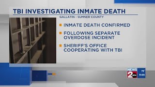 TBI investigating inmate death in Sumner County