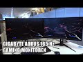 Gigabyte Aorus CV27F en CV27Q 165Hz gaming monitoren