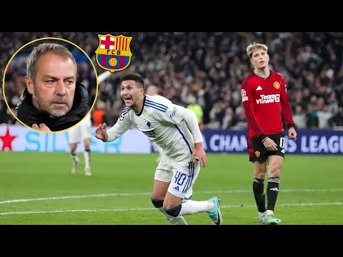Roony Bardghji vs MAN UNITED | WELCOME TO BARCELONA | GOALL & SKILL