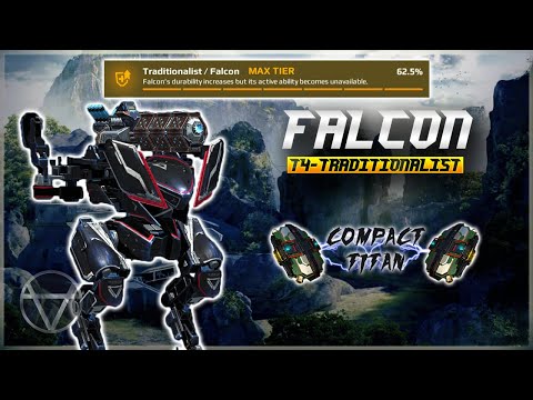 [WR] 🔥 Tier 4 Traditionalist FALCON - Compact TITAN - Gameplay | War Robots