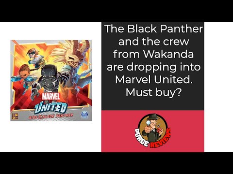 The Purge: # 3349 Marvel United: Rise of the Black Panther: Wakanda jumps out of the gate and ready to represent! 