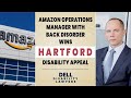 Amazon Operation Managers With Back Disorder Wins Hartford Disability Appeal