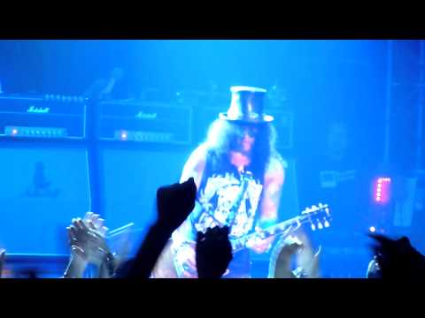 Slash - "Been There Lately" Live Prague, Czech Republic 11/02/2013