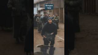 Almost 100 years ago in China in color ❤️