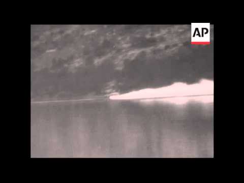 CAN890 DEATH OF DONALD CAMPBELL IN HIGH SPEED BOAT CRASH