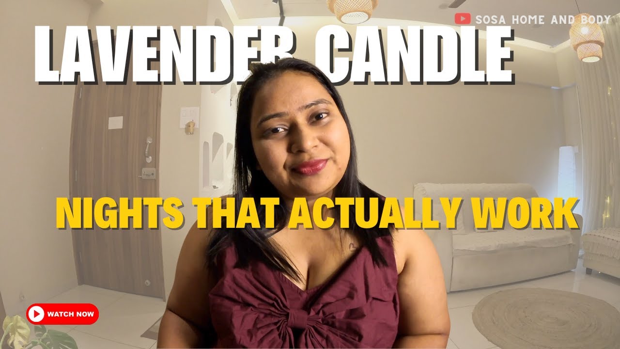 How to Use Lavender Scented Candles to Sleep Deeper (Do This Before Bed) | Buy Best Lavender Candles