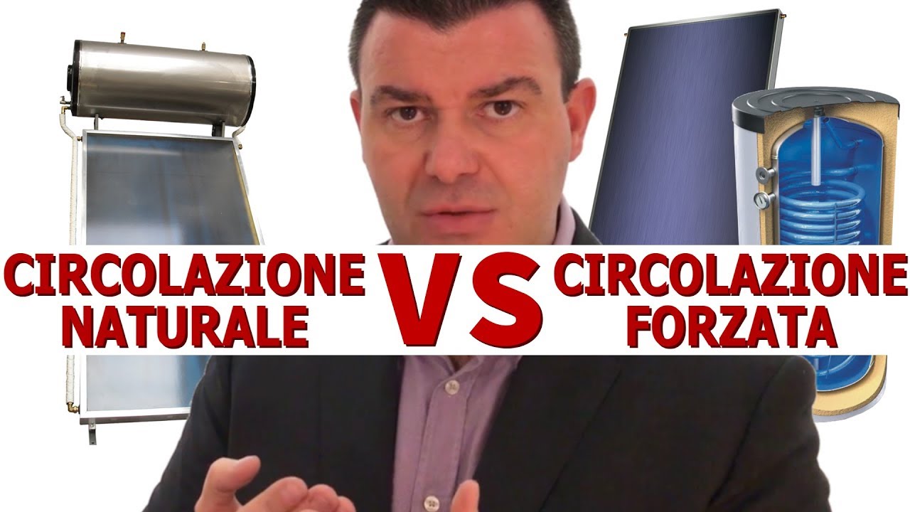Solare Termico - Circolazione Naturale VS Circolazione Forzata