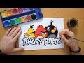 Angry Birds Logo Angry Birds Painting