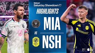Inter Miami CF vs. Nashville SC | Full Match Highlights | Messi MAGIC & Surridge STUNNER!