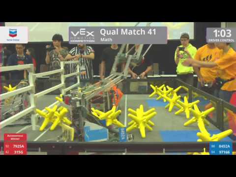 2017 VRC Math Q41 - 7925A 315G vs 8452A 97166 - 38 to 14