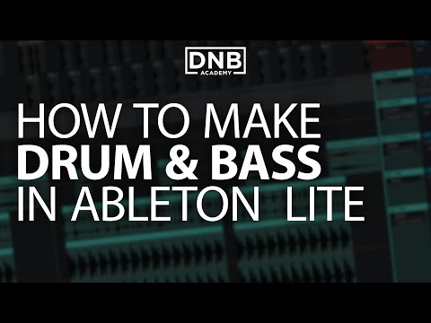 Video: how to make neuro drum and bass in Ableton Live Lite, beginner tutorial