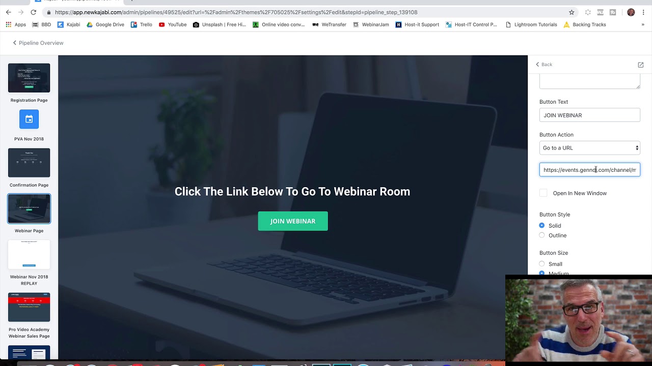 How To Run A Webinar In Kajabi Using WebinarJam