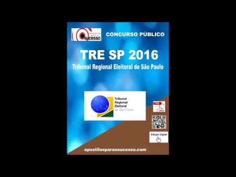 Apostila TRE SP 2016 Analista Judiciário Área Administrativa