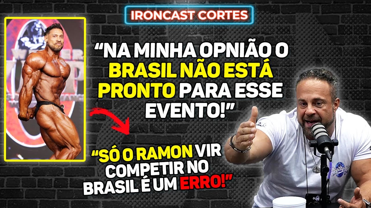 SHOW OFICIAL DO MR. OLYMPIA NO BRASIL? TAMER ABRE O JOGO – IRONCAST CORTES