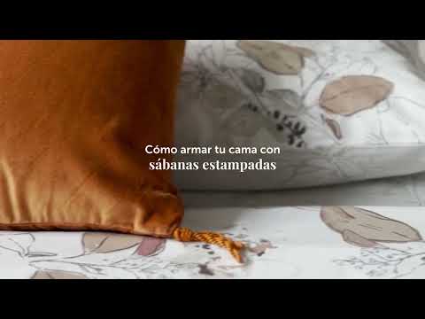 Cómo armar tu cama con sábanas estampadas