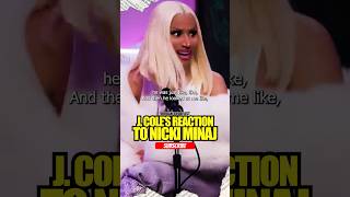 J. Cole’s reaction to Nicki Minaj FTCU 🎥😂💯 #nickiminaj #jcole #hiphop