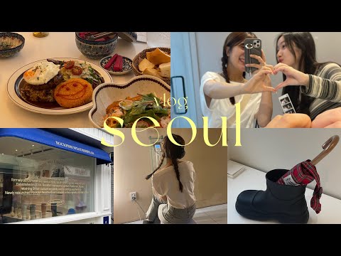 [Korea Vlog] Dia 2 e 3 🇰🇷 Viagem solo à Coreia / Encontro Sonsu com amigos que você queria conhecer | Seongsu-dong | Hongdae | Café coreano | Clínica de beleza