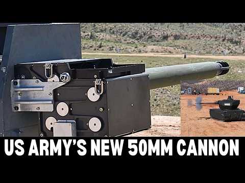 US army New 50mm Cannon May Change How the U.S. Army Fights.