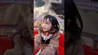 Little Princess- Ride The Ferris Wheel in Darling Harbour - Sydney,  Australia 🇦🇺 🎡💫👱‍♀️🌃🎇😜
