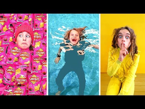 HIDE AND SEEK AT THE SWIM CENTER Challenge w/ The Norris Nuts