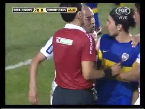 Boca 0 - Corinthians 0 Amarilla a Riquelme / Copa Libertadores 2012